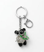 Sparkling Panda 3D Keyring & bag charm