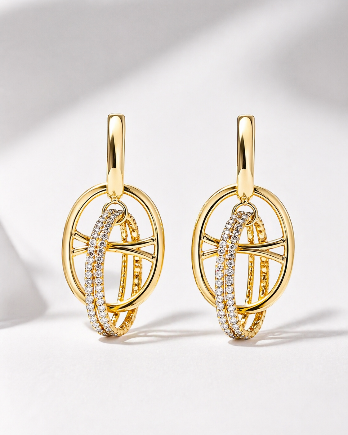 Luxe Harmony Hoop Drops