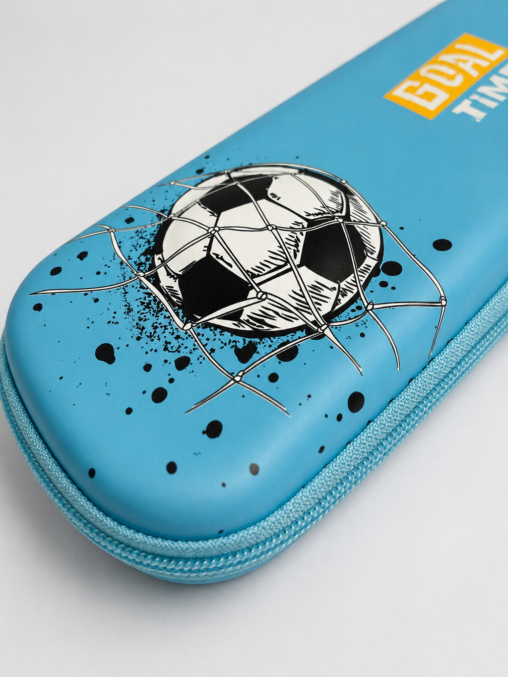 Goal Time Hard Shell 3D Pencil Case