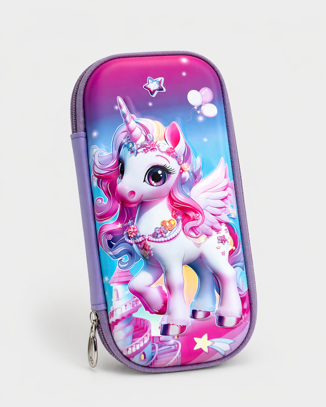 Fantasy Glow Unicorn Pencil Case (3D Design)