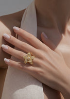 Golden Bloom Luxe Ring