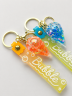 Pastel Dream Bubble Keychain Pair