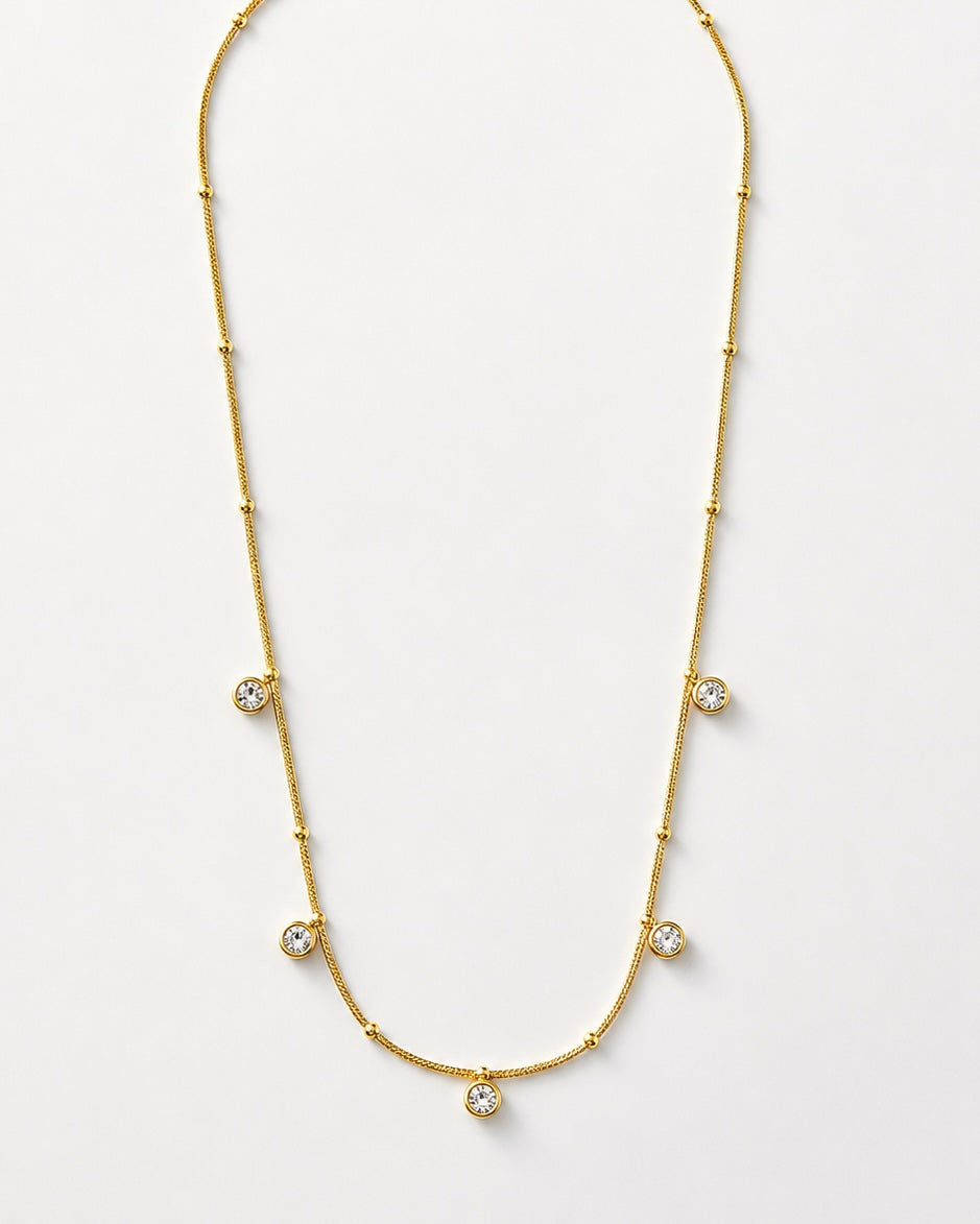 Celeste Glow Necklace stainless steel