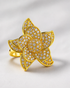 Golden Bloom Luxe Ring