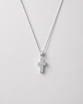 Divine Glow Sterling Silver Cross