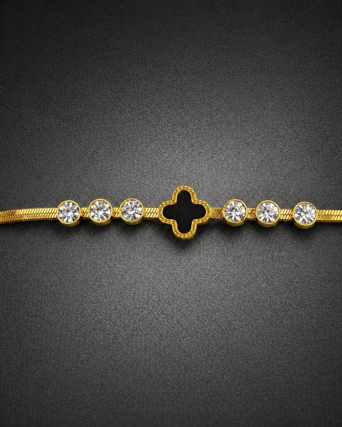 Eclipse 18K Gold Plated Bracelet