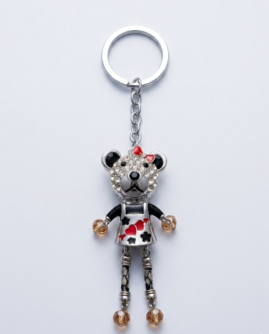 Bear Muse Keychain