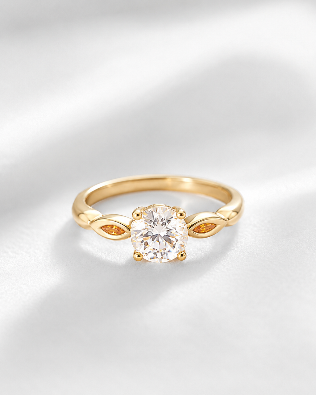 Xuping Real Stone Gold Plated Ring